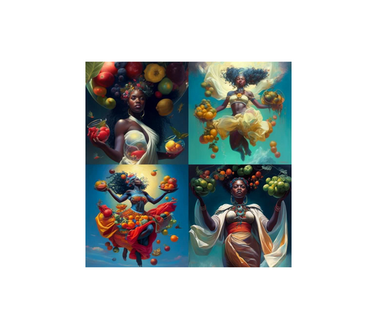 Goddess Kandi Aesthetics AI Art - “Divine Feminine”